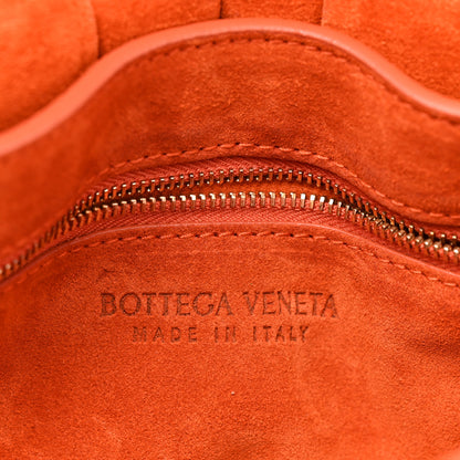 Bottega Veneta Suede Maxi Intrecciato Padded Chain Cassette Crossbody Bag Maple 6 of 13