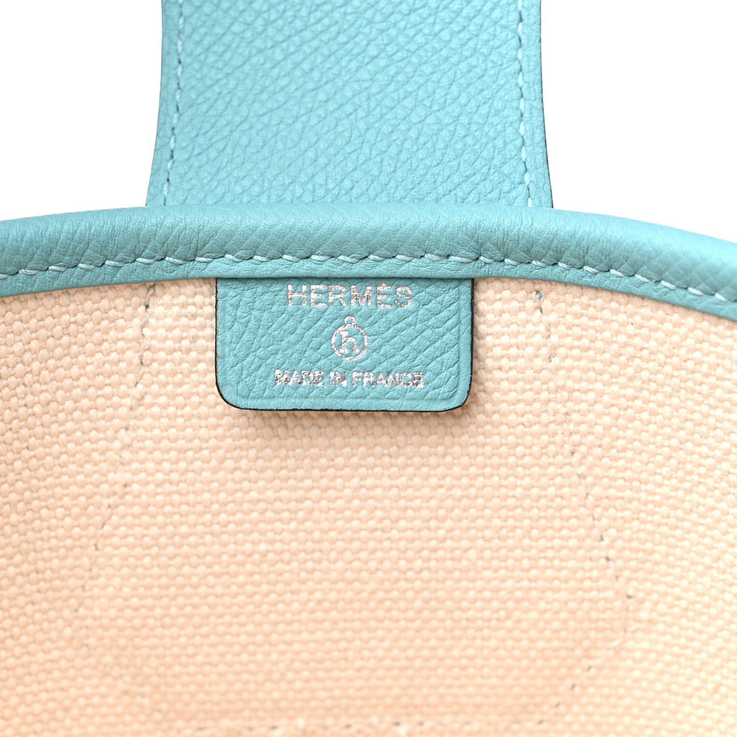 Canvas Epsom Calfskin Petit H Monsieur B Bag