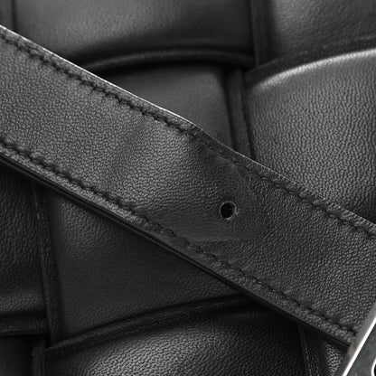 Bottega Veneta Nappa Maxi Intreccio Padded Cassette Crossbody Bag Black 10 of 11