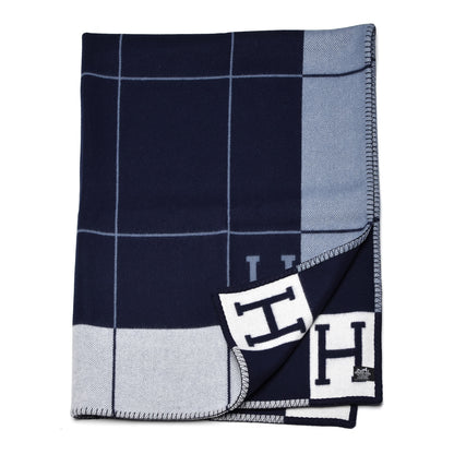 Hermes Wool Cashmere Avalon III Blanket Caban Ecru 3 of 4