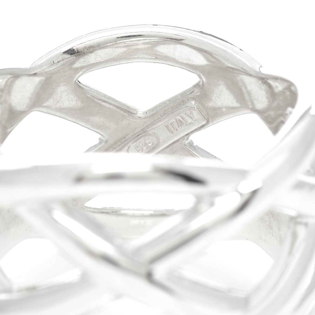 Sterling Silver Celtic Knot Ring 49 5