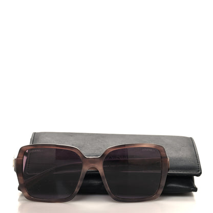 Chanel Acetate Square Sunglasses 5408 Purple 7 of 7