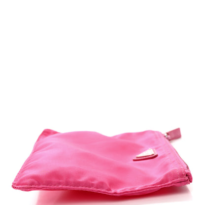 Prada Tessuto Nylon Small Flat Pouch Fuxia 8 of 9