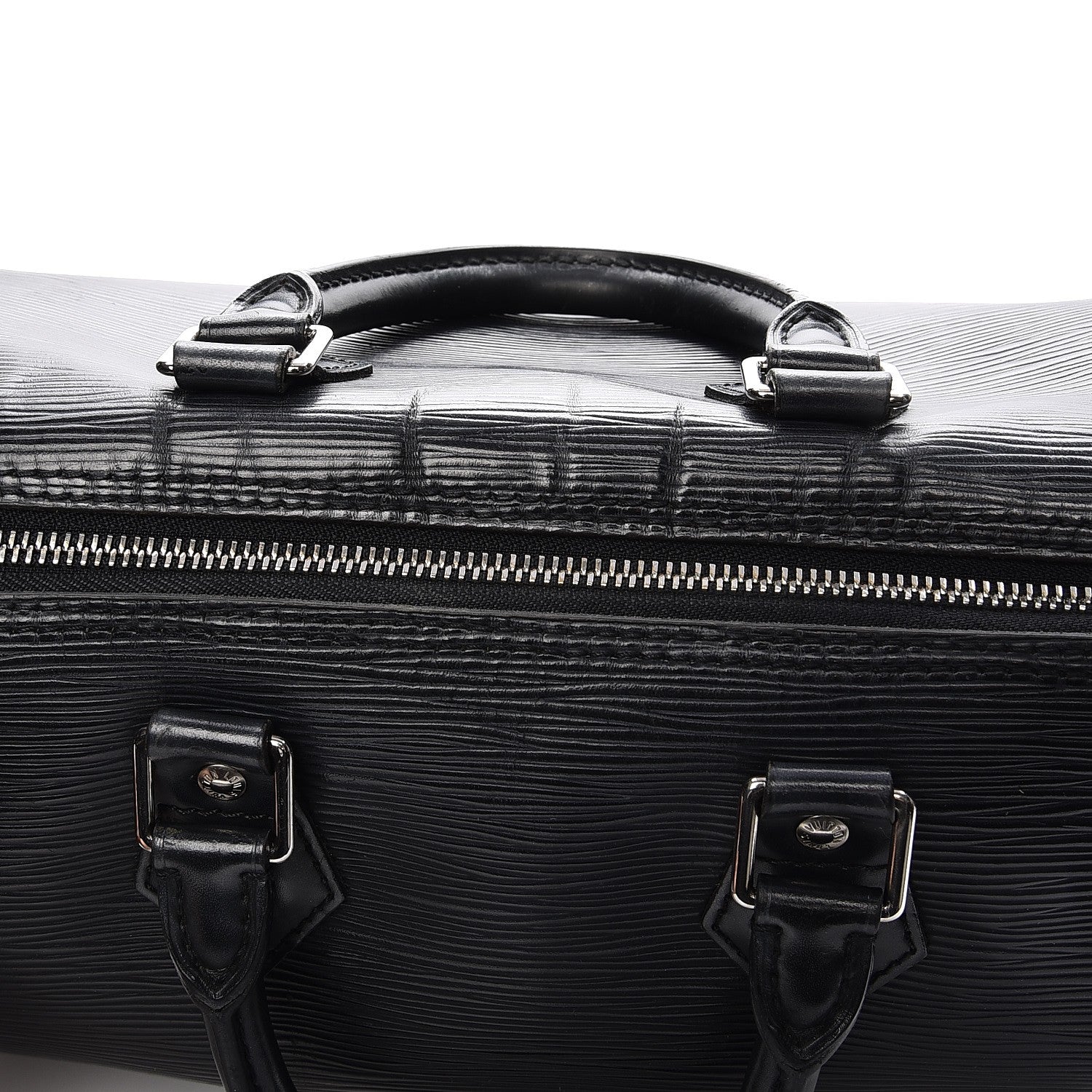 Louis Vuitton Epi Speedy 25 Black 7 of 14