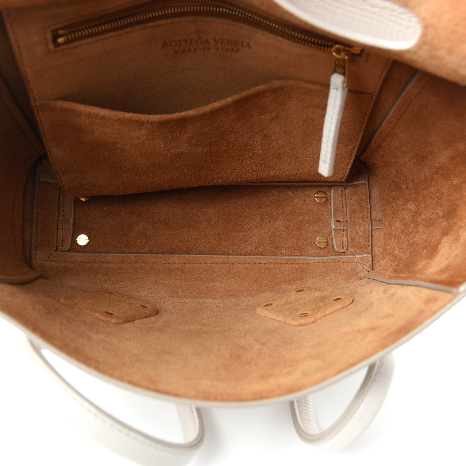 Bottega Veneta Grainy Calfskin Small Arco Plaster 5 of 9