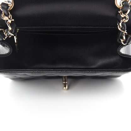 Chanel Lambskin Quilted Mini Square Flap Black 5 of 11