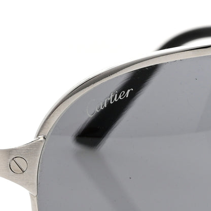 Cartier Santos de Cartier Sunglasses CT0034S Black 7 of 8