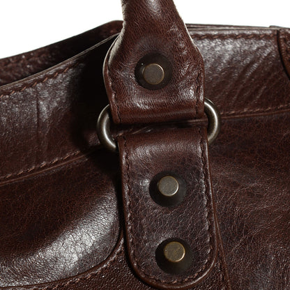 Balenciaga Agneau Classic Hardware Part Time Cigare Fonce 8 of 14