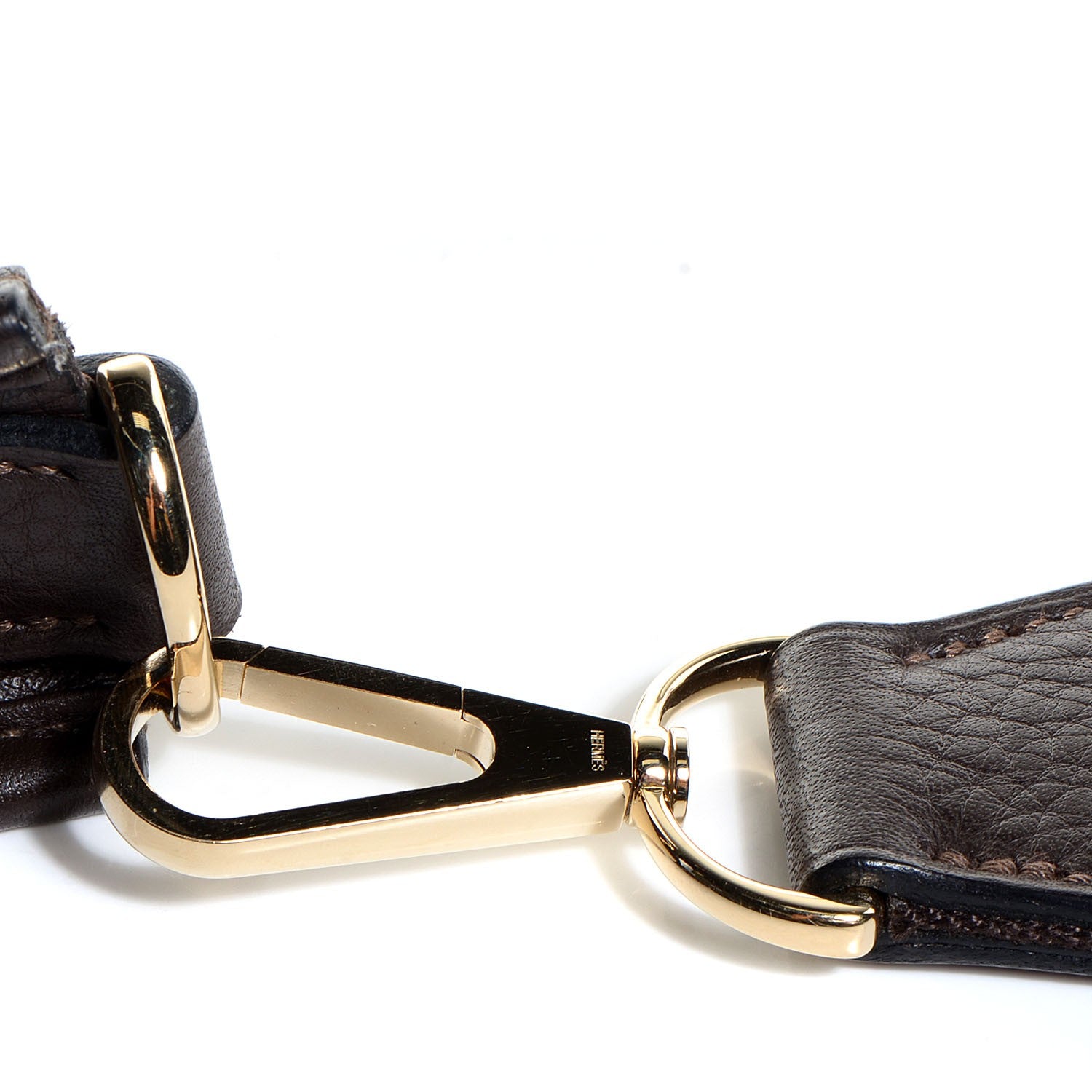 Hermes Taurillon Clemence Evelyne GM Chocolate 14 of 15