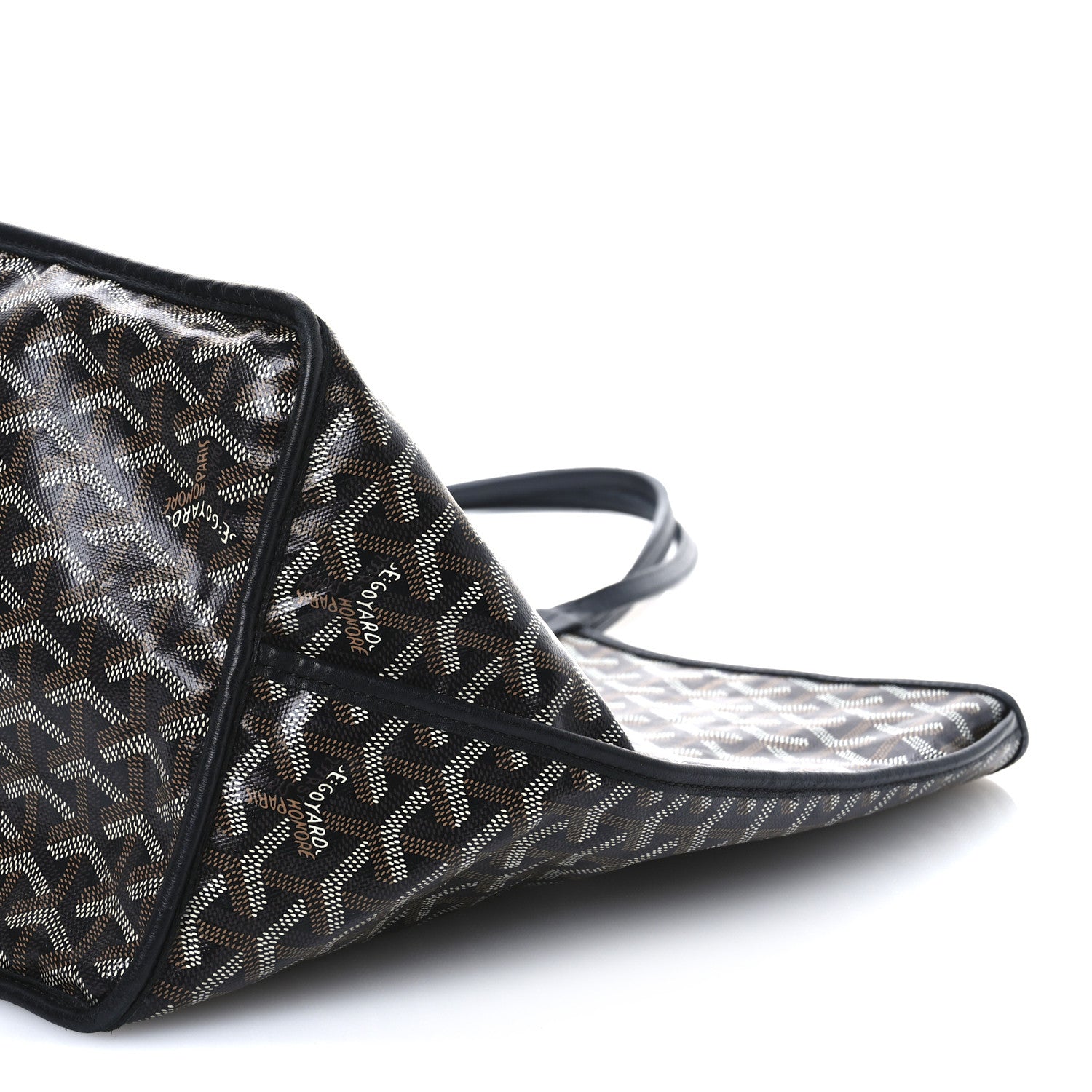 Goyard Goyardine Reversible Anjou GM Black 16 of 18