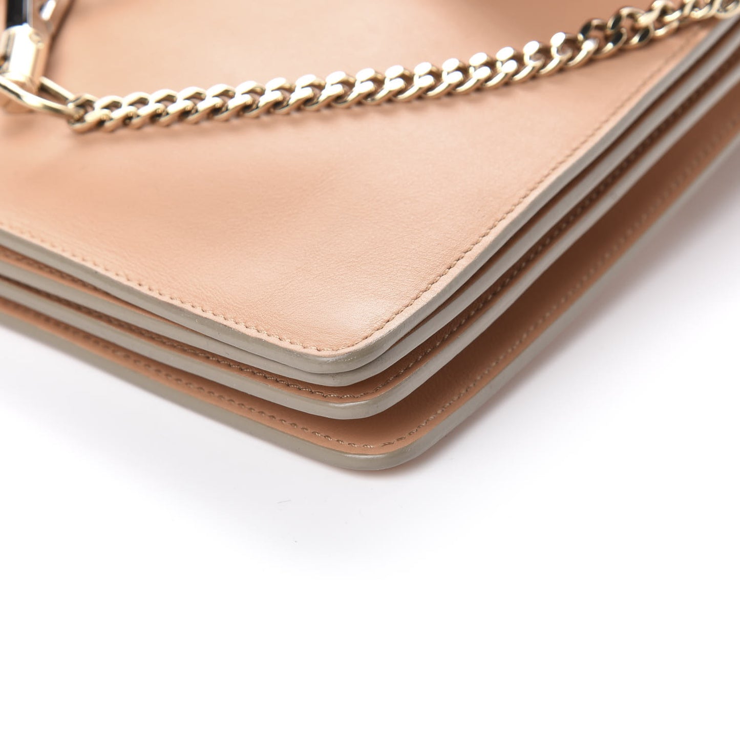 Calfskin Suede Medium Faye Shoulder Bag Blushy Pink