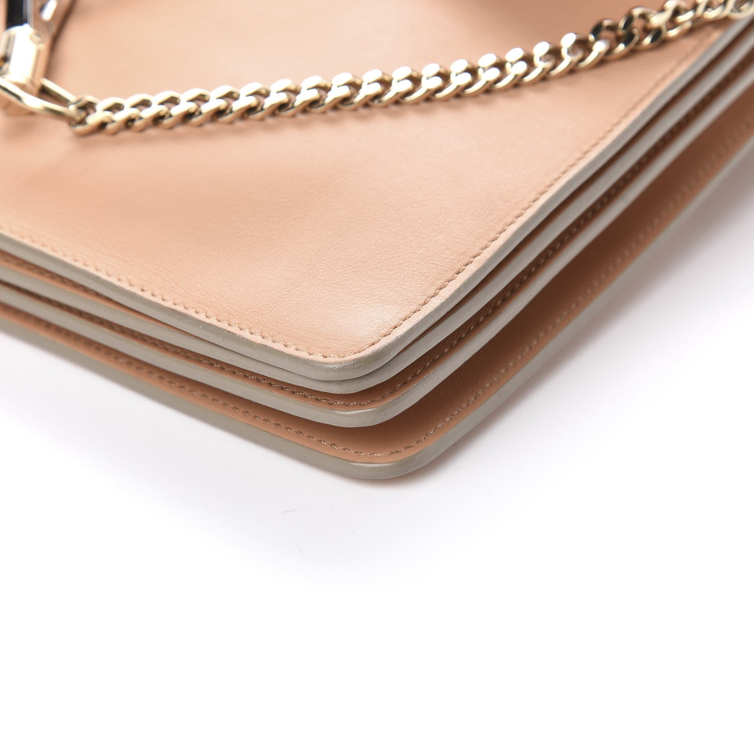 Chloe Calfskin Suede Medium Faye Shoulder Bag Blushy Pink 11 of 14