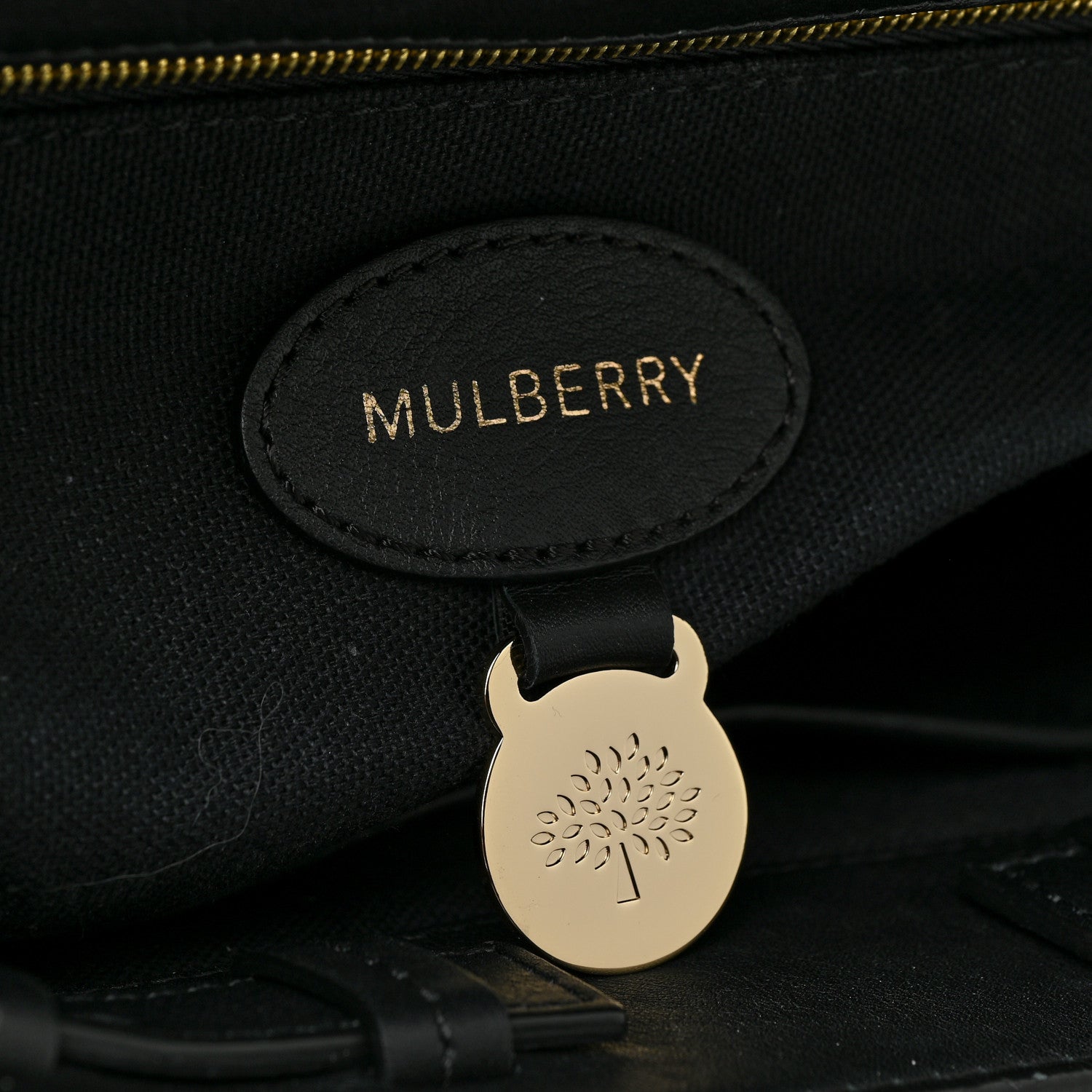 Mulberry Calfskin Suffolk Black 6 of 25