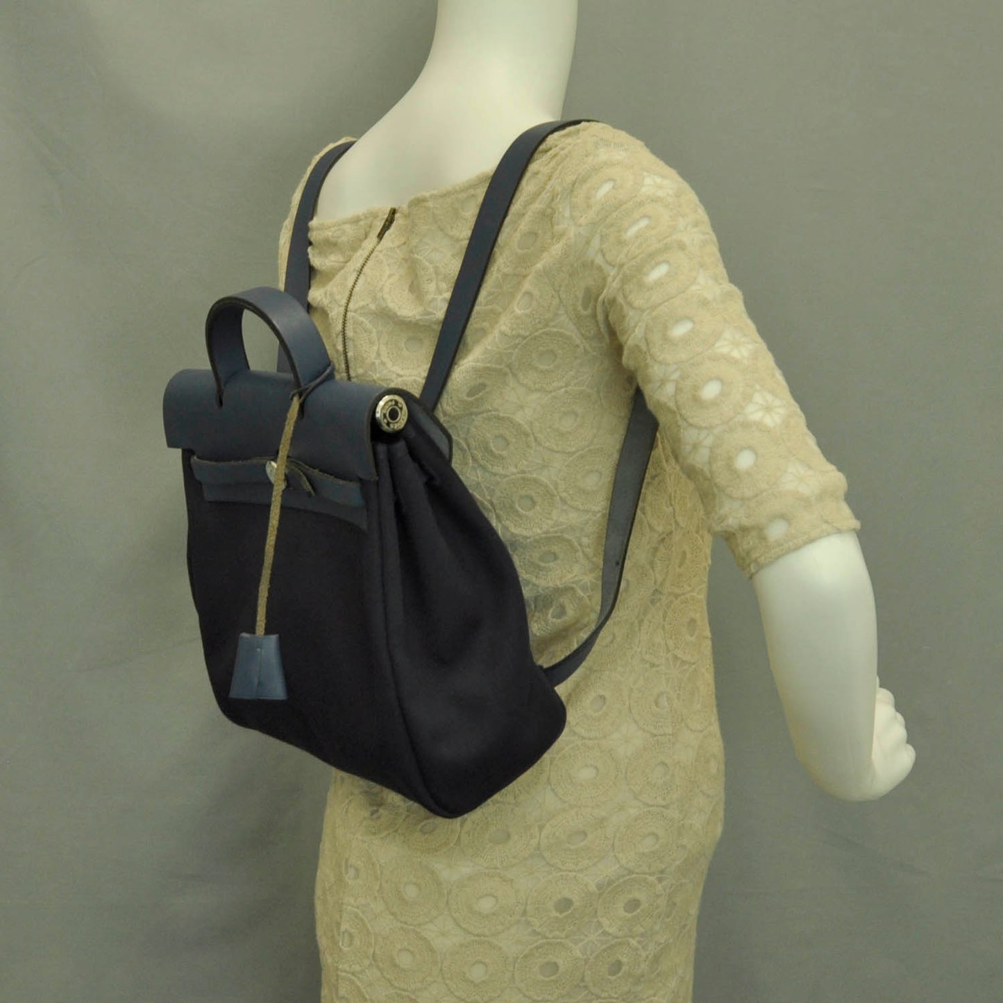 Toile Herbag Navy Bleu