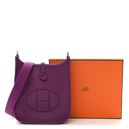 Hermes Taurillon Clemence Evelyne TPM Anemone 11 of 11