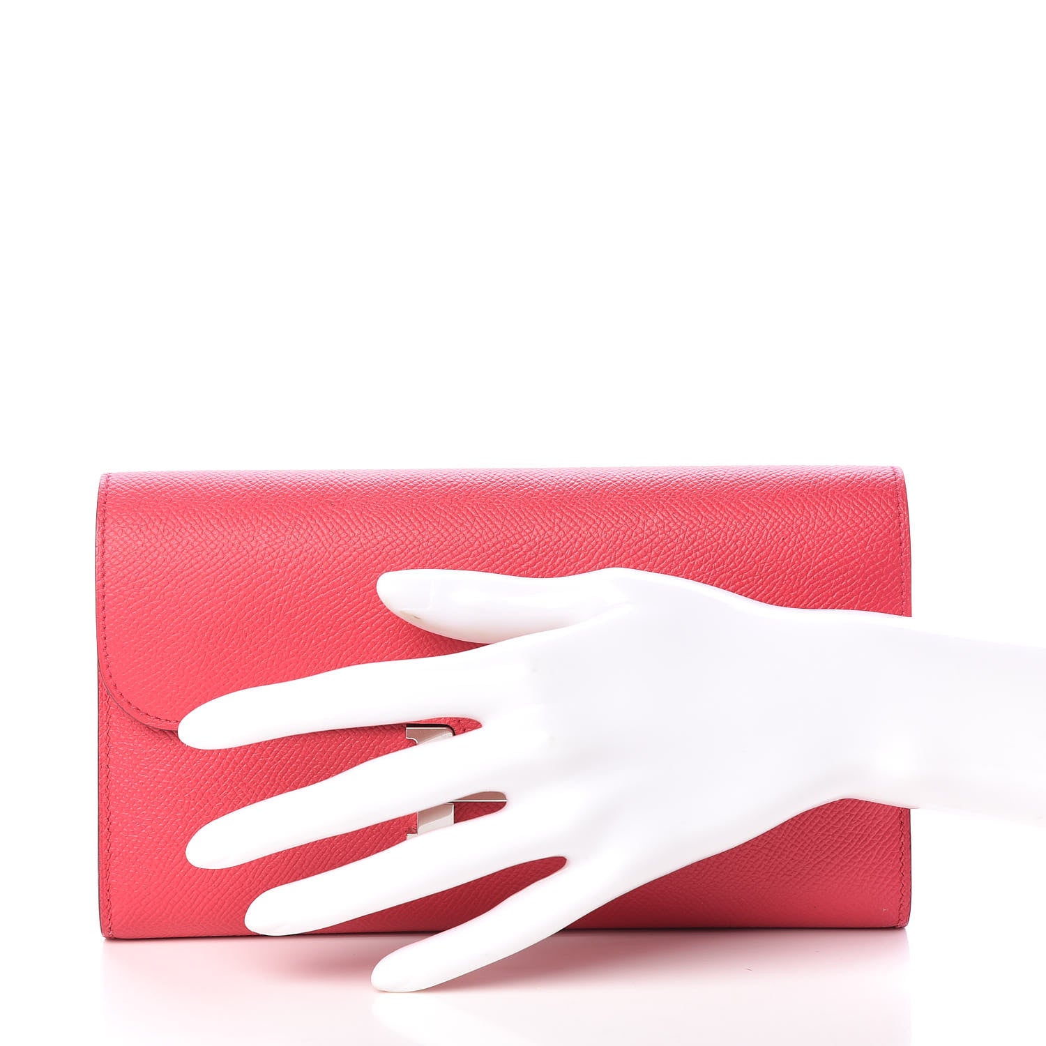 Hermes Epsom Constance Long Wallet Rose Extreme 2 of 10