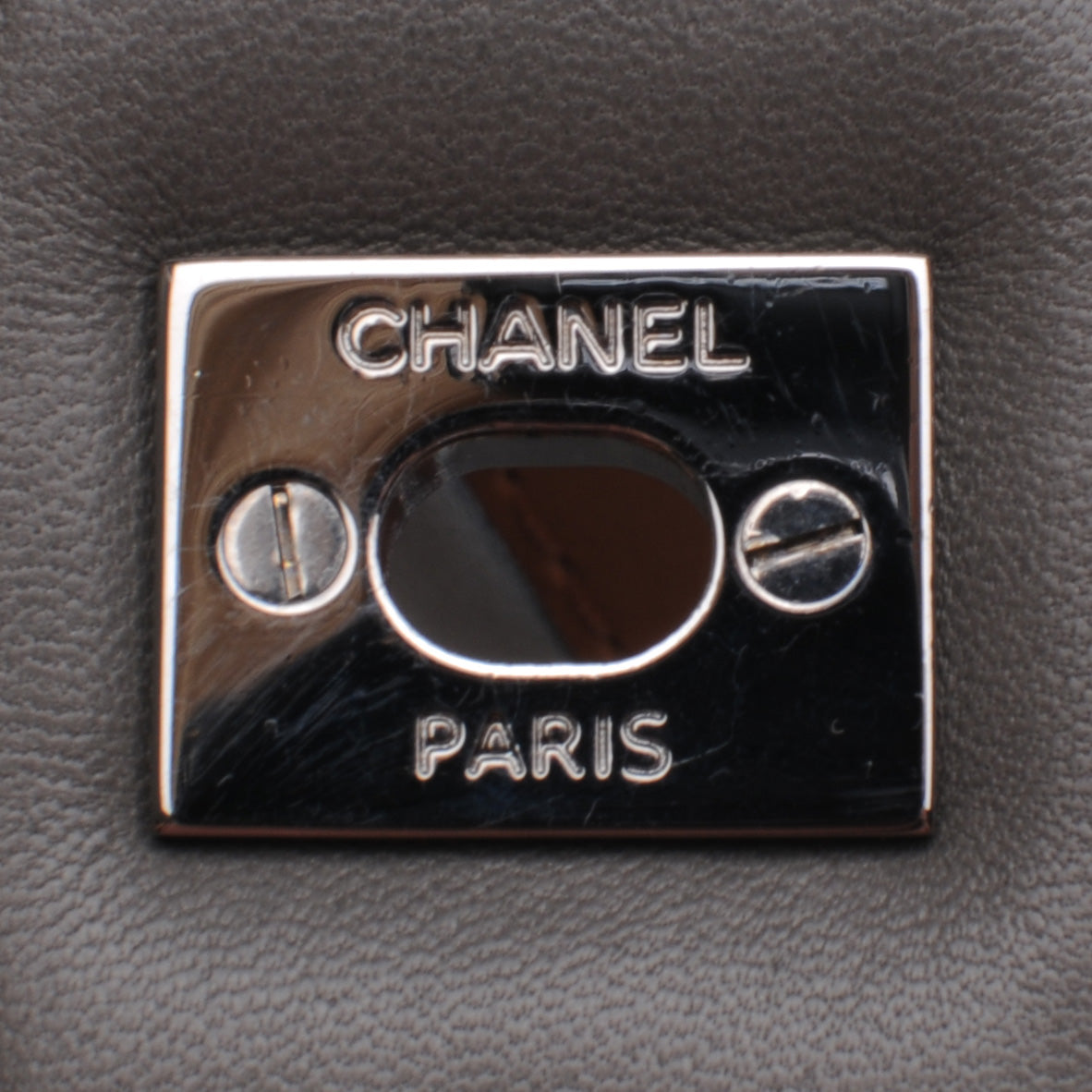 Chanel Calfskin Country Chic Cross Body Flap Grey 5 of 9