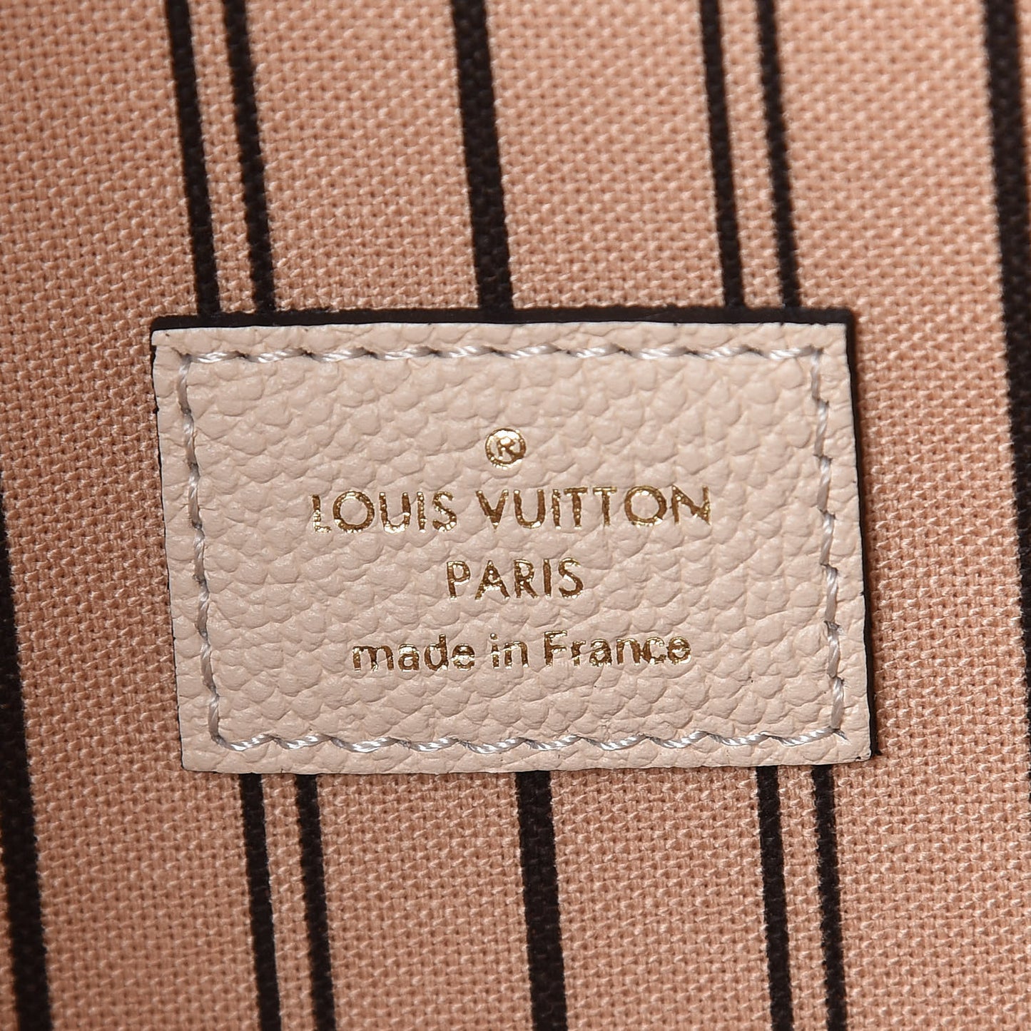 Empreinte Pochette Metis Beige Rose Creme