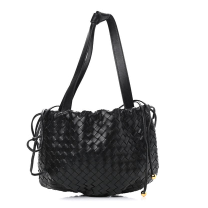 Bottega Veneta Nappa Intrecciato Small Bulb Black 1 of 8