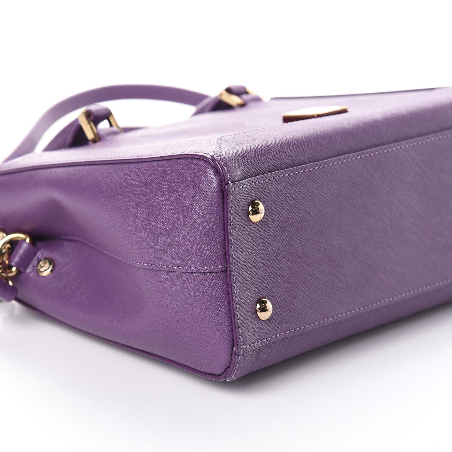 Saffiano Nuovo Tote Purple