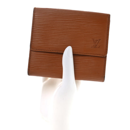 Louis Vuitton Epi Elise Wallet Kenyan Fawn 2 of 8