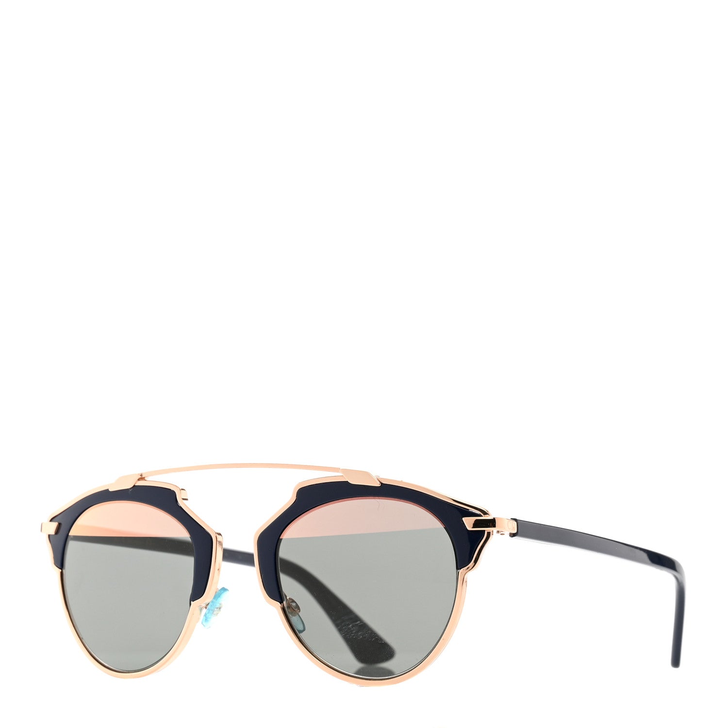 Christian Dior So Real Sunglasses Blue Marine Pink 1 of 8