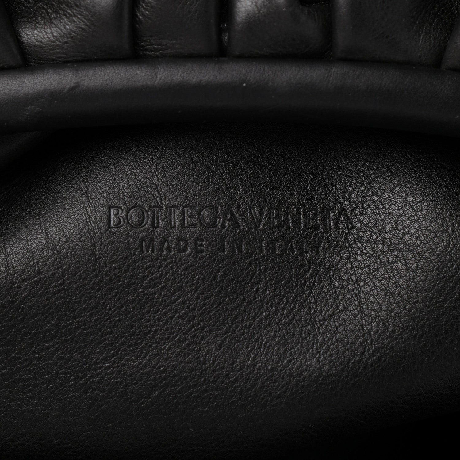 Bottega Veneta Smooth Butter Calf The Pouch Oversized Clutch Black 6 of 9