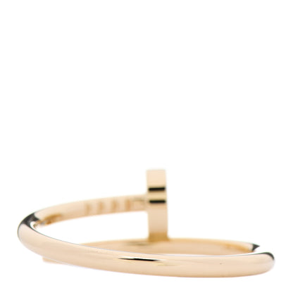 Cartier 18K Yellow Gold Small Juste Un Clou Ring 56 7.5 3 of 5