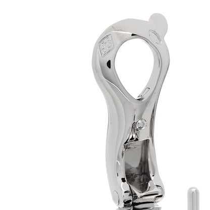 Van Cleef & Arpels 18K White Gold Black Onyx Vintage Alhambra Earrings 4 of 5