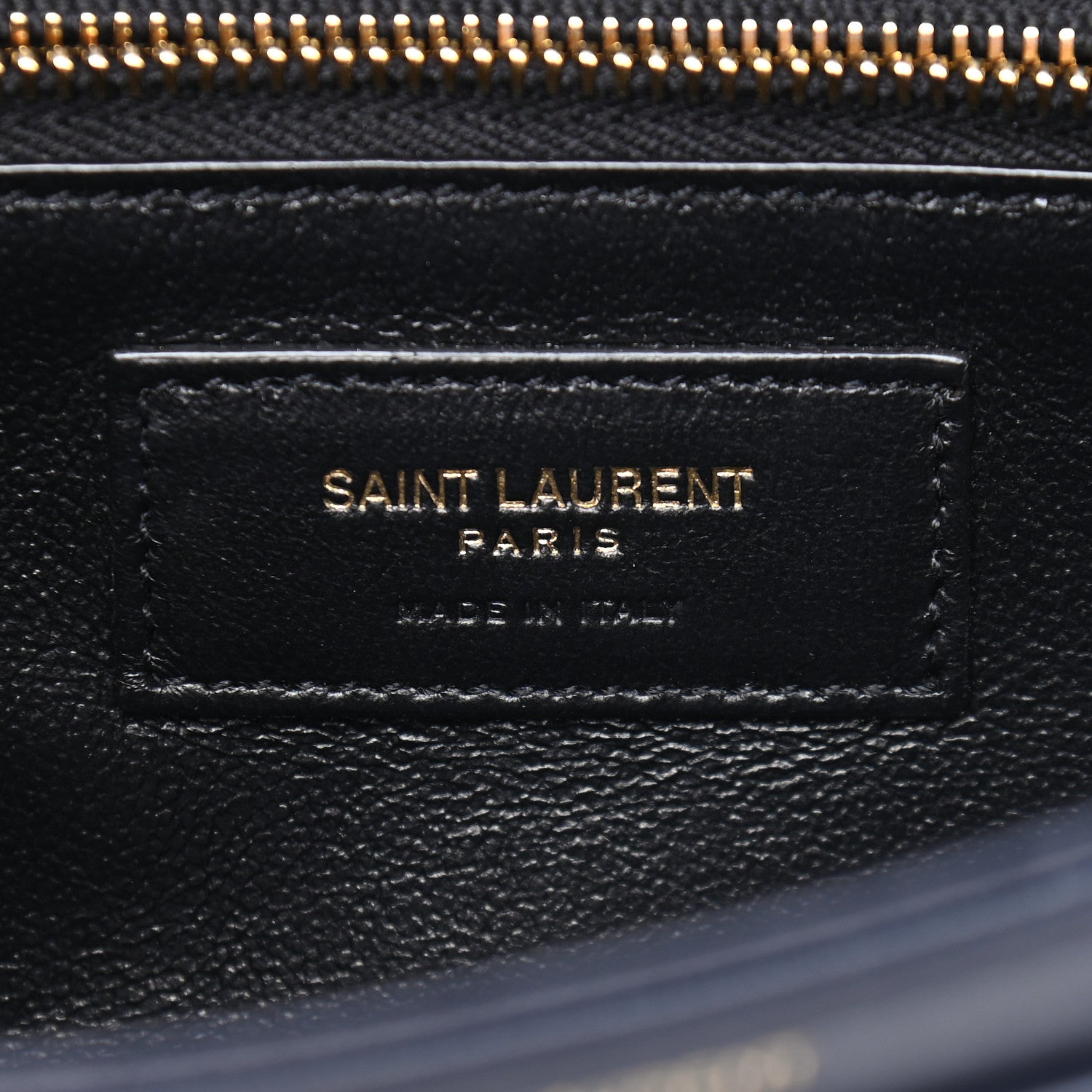 Saint Laurent Denim Matelasse Amalia Chain Shoulder Bag Blue 6 of 9