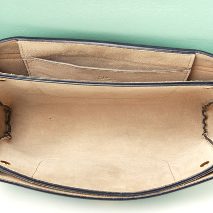 Chloe Suede Calfskin Small Faye Shoulder Bag Happy Green 5 of 9