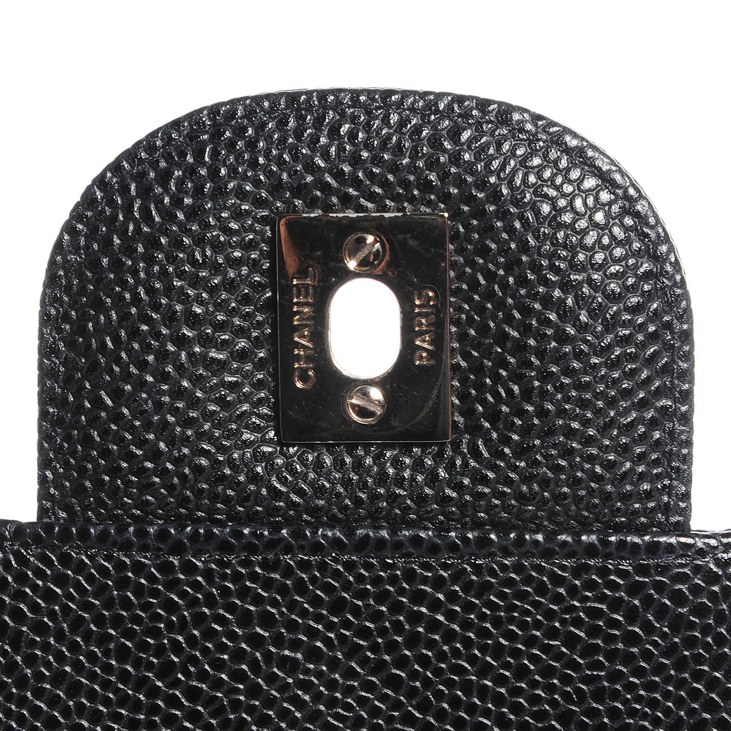 Chanel Caviar Quilted Jumbo Double Flap Black 6 of 8
