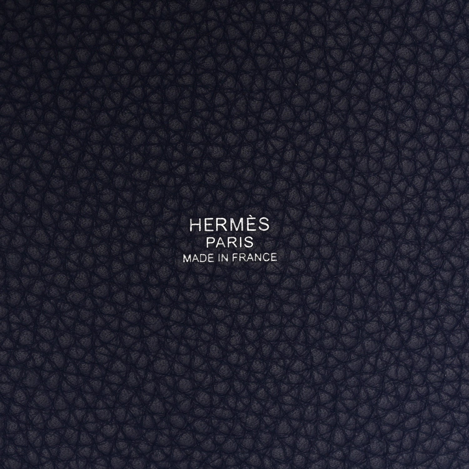 Hermes Taurillon Clemence Picotin Lock 22 MM Bleu Encre 6 of 11