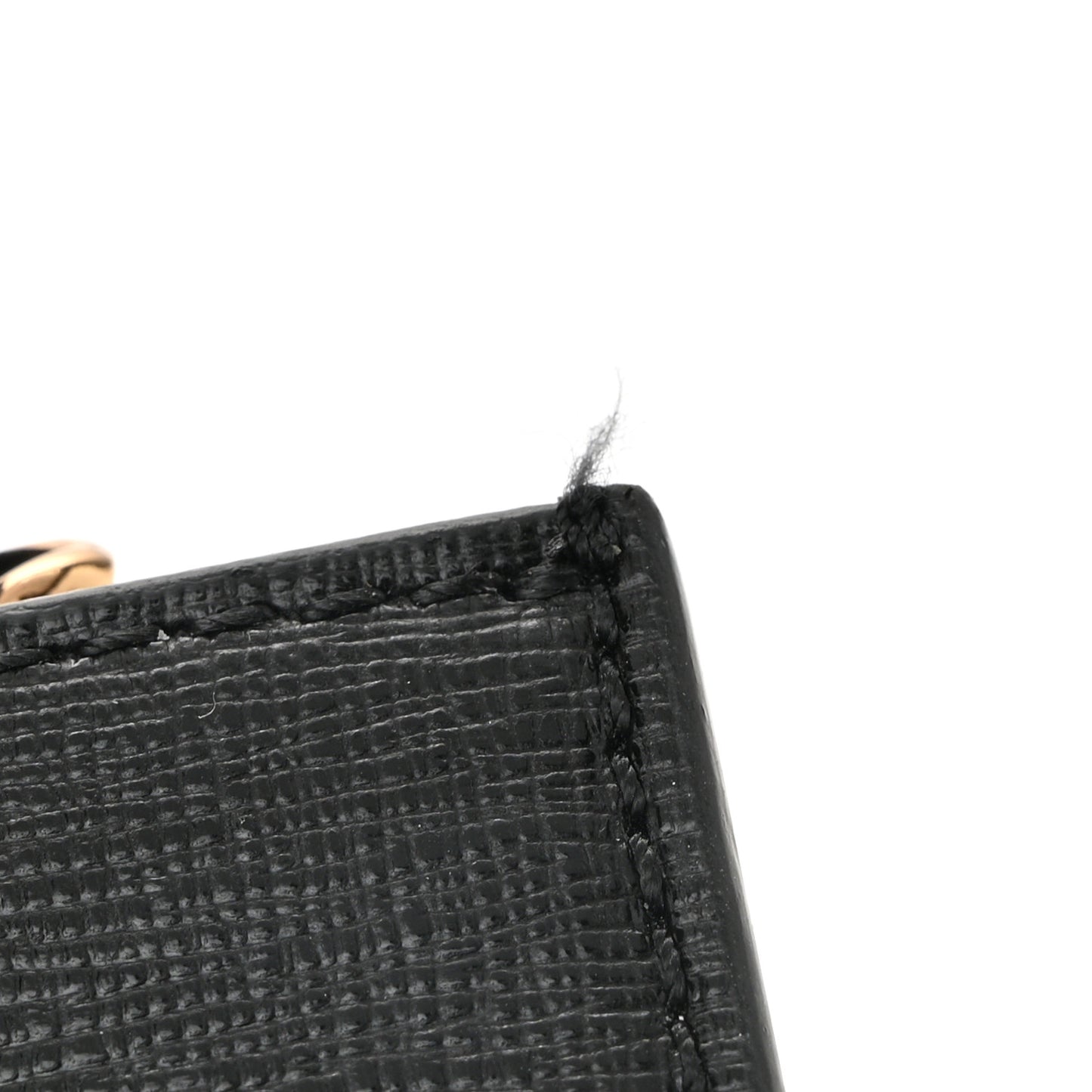 Saffiano Virtus Small Shoulder Bag Black