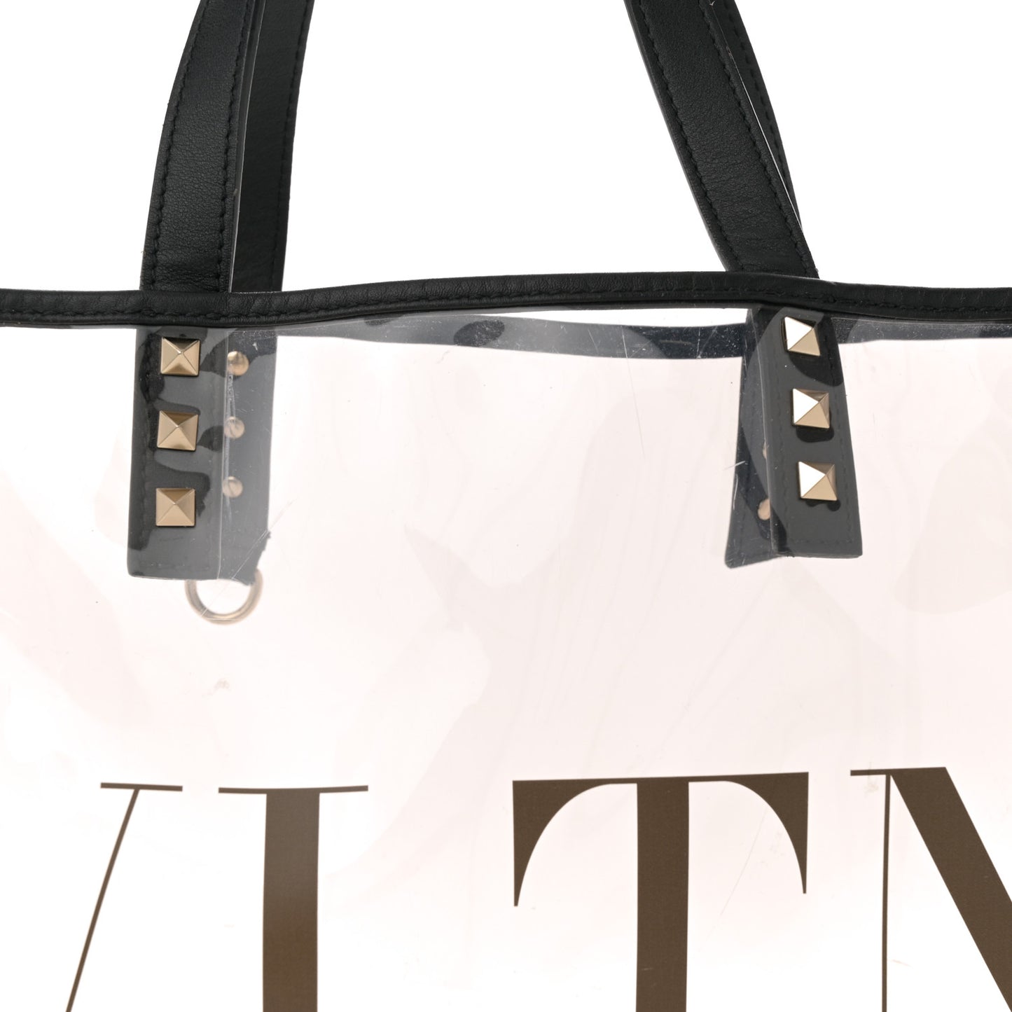 Plexy VLTN Shopping Bag Transparent