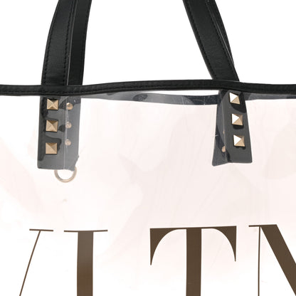 Valentino Garavani Plexy VLTN Shopping Bag Transparent 8 of 16