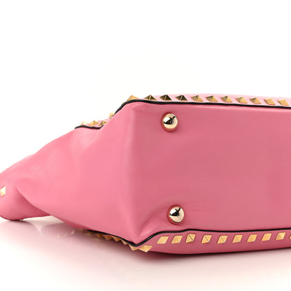 Valentino Garavani Vitello Small Rockstud Tote Ninphea 8 of 10