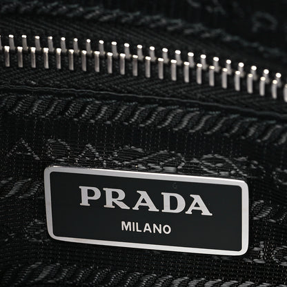 Prada Nylon Tessuto Impuntu Quilted Shoulder Bag Black 6 of 8