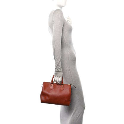 Louis Vuitton Epi Speedy 25 Kenyan Fawn 2 of 13