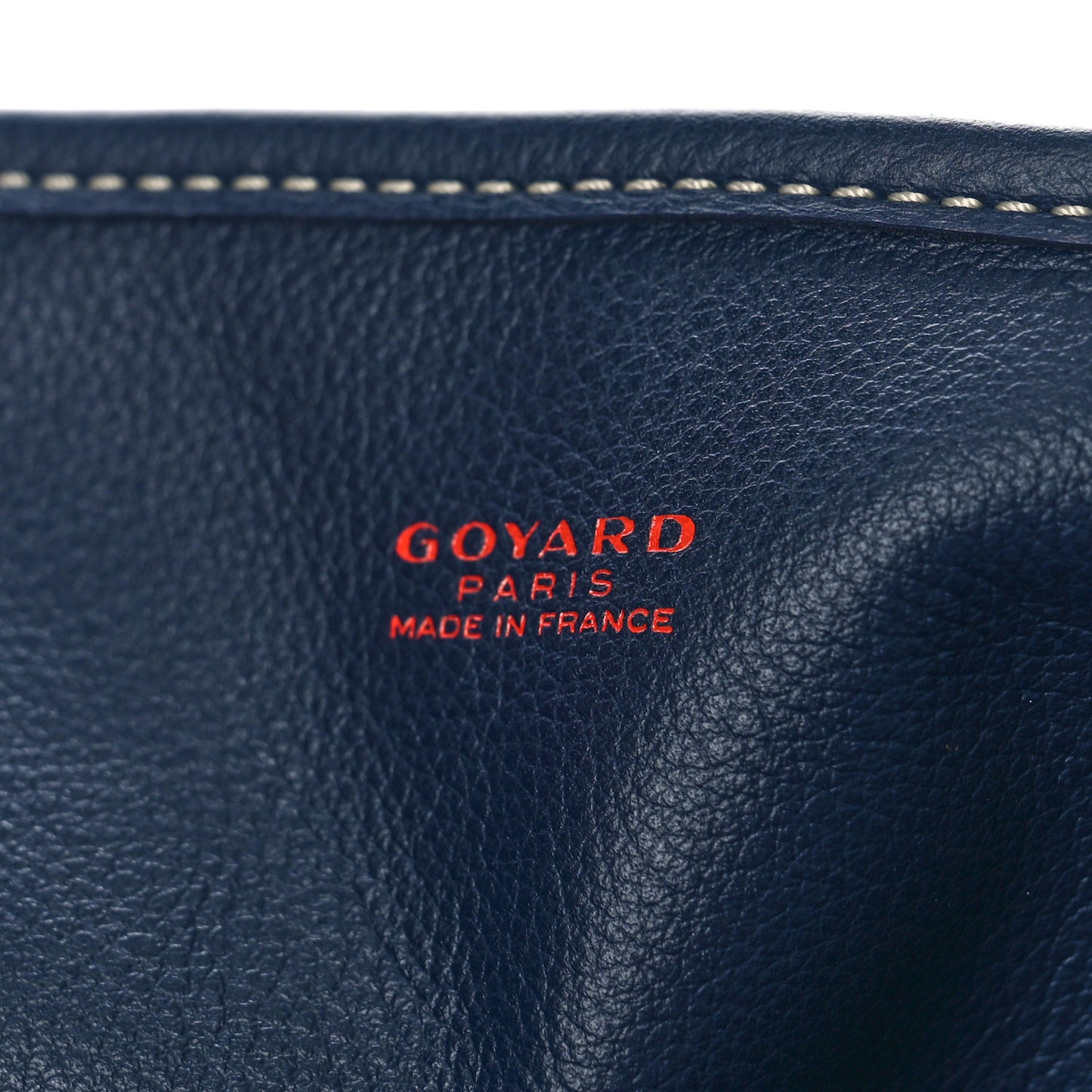 Goyardine Reversible Anjou GM Navy