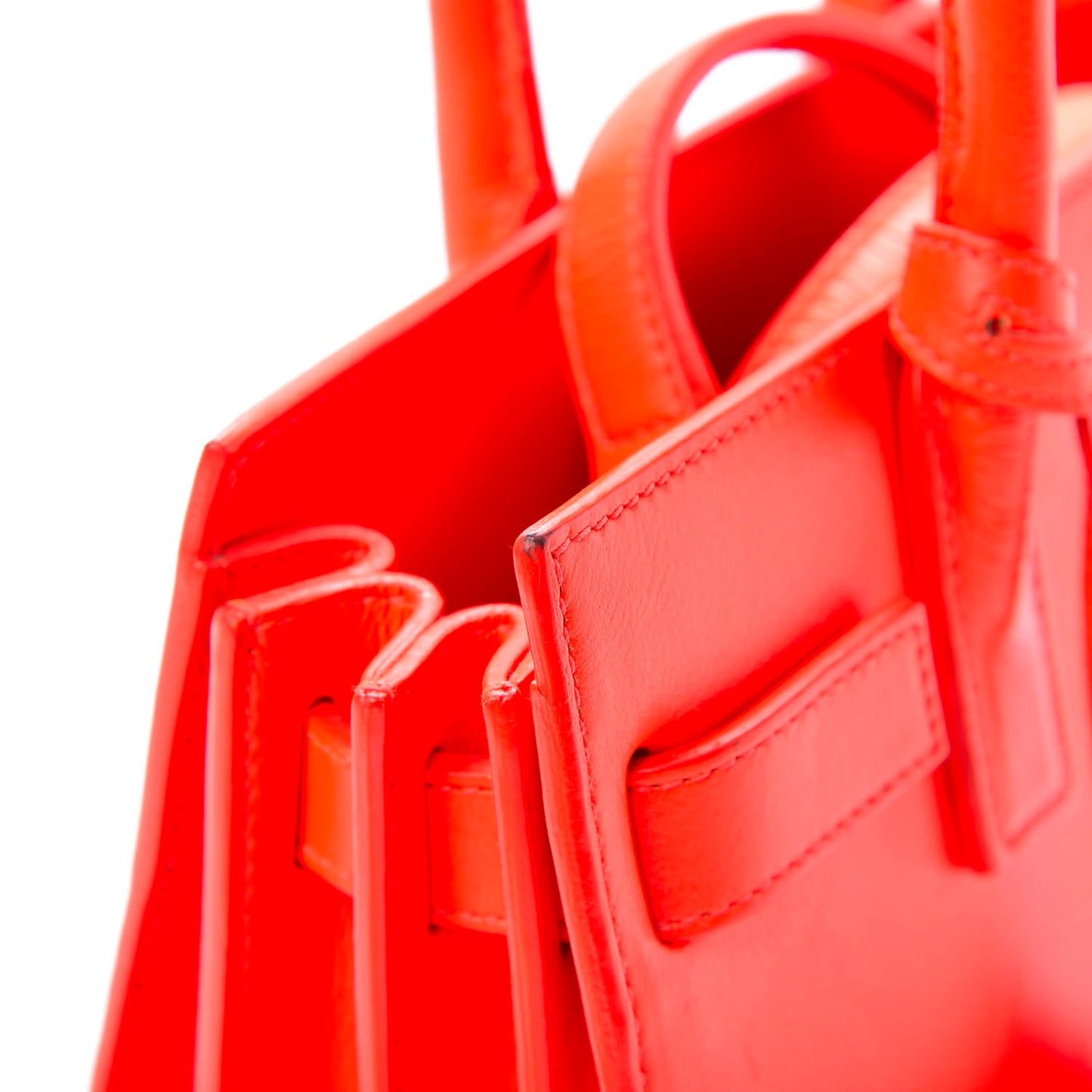Calfskin Nano Sac De Jour Orange