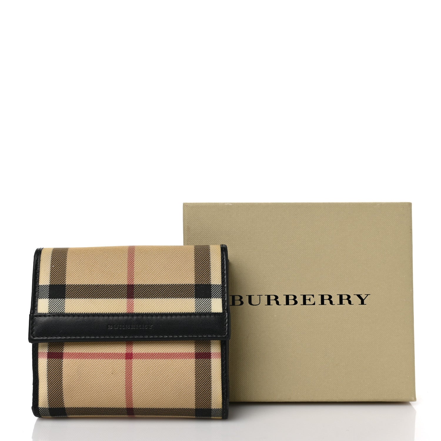 Burberry House Check Compact Wallet Black 11 of 11