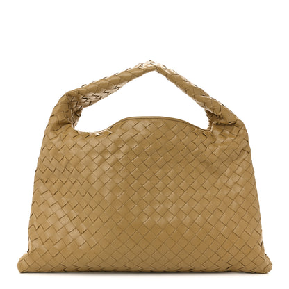 Bottega Veneta Calfskin Intrecciato Small Hop Dark Praline 1 of 12