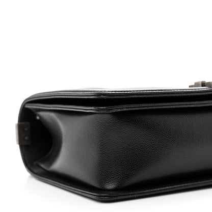 Chanel Caviar Quilted New Medium Boy Flap Black 9 of 10