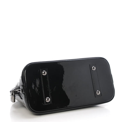 Louis Vuitton Vernis Alma PM Noir Magnetique 4 of 12