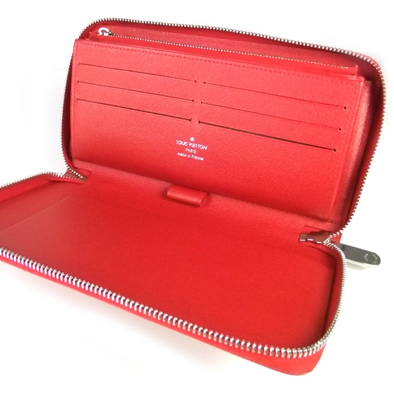 Louis Vuitton Epi Zippy Organizer Wallet Red 8 of 10