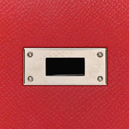 Hermes Epsom Kelly Sellier 32 Rouge Casaque 22 of 29