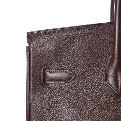 Hermes Togo Birkin 35 Chocolate 19 of 53