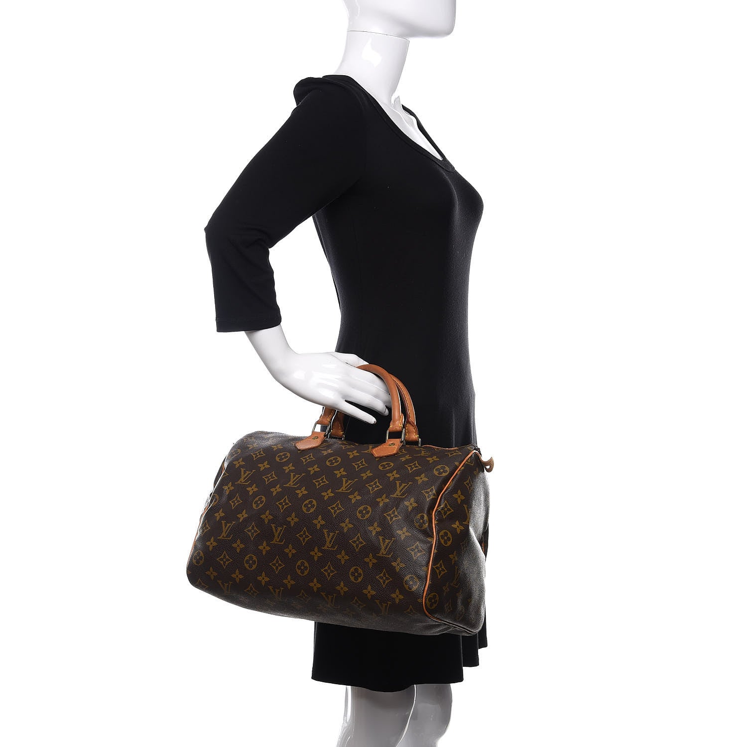 Louis Vuitton Monogram Speedy 35 2 of 14