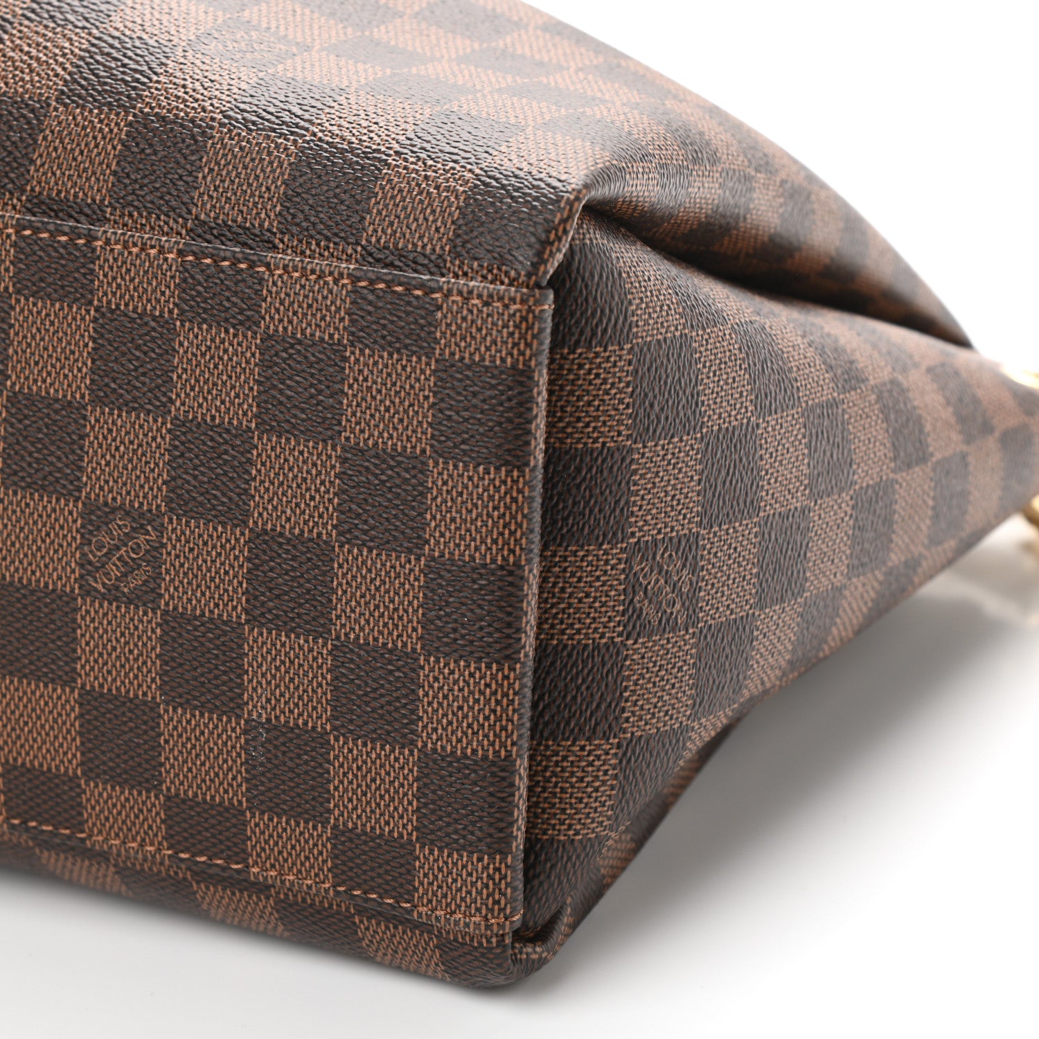 Louis Vuitton Damier Ebene Odeon Tote MM Black 8 of 8